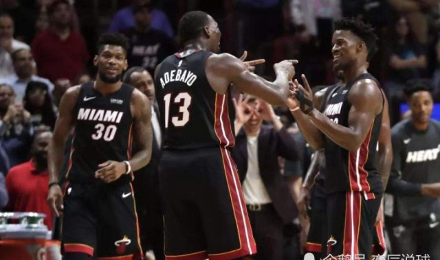 巴特勒关键盖帽锁定胜局热火险胜猛龙保留季后赛悬念